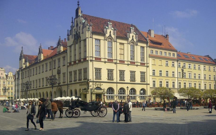 Historischer Stadtkern Wroclaw - Breslau