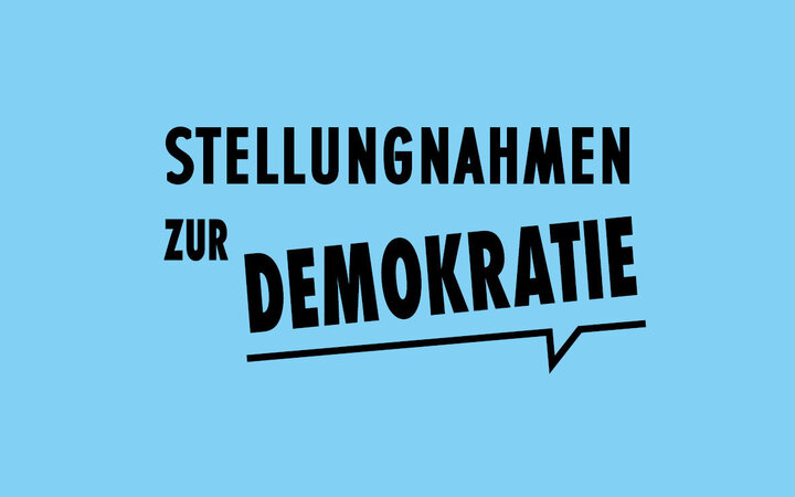 Logo "Stellungnahmen zur Demokratie"