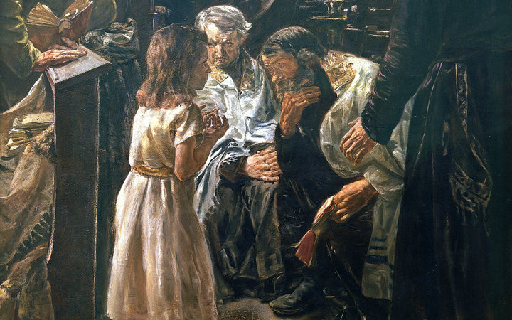 Max Liebermann: Der 12jährige Jesus im Tempel