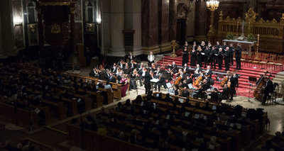 Ansicht Konzert im Dom von oben