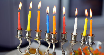 Hanukkah menorah