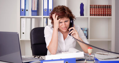 Stress im Büro