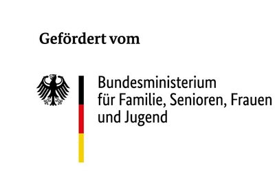 Gefördert vom Bundesministerium für Familie, Senioren, Frauen und Jugend im Rahmen des Bundesprogramms Demokratie leben!